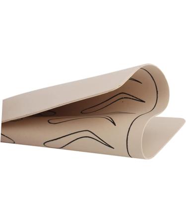 Angoily 6 Sheets Eyebrow Microblading Keychain Pouch Eyebrow Training Skin Practice Skin 6 Pcs As Shown - Buy Online on GoSupps.com