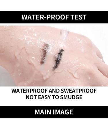 Go Ho Matte Brown Gel Eyeliner - Waterproof, Smudge-proof, Long-lasting Cream with Brush - 2 Brown - Buy Online on GoSupps.com