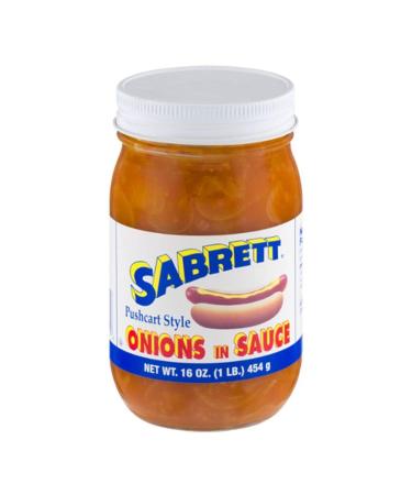Sabrett Onions in Sauce 16 oz.
