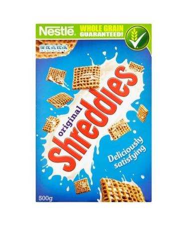 Nestlé - Shreddies Cereal 500g - Pack of 6
