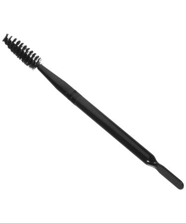 FOMIYES 1pc Beauty Brush for Eyebrow Professional Eyebrow Brush Eyelash Brush Makeup Brush for Eyebrow Mascara Brush Eyebrow Brush for Women Eye Shadow Brush Wooden Make up M Black
