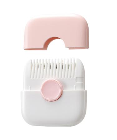 Split Ends Hair Trimmer Split End Trimmer for Women 2 in 1 Mini Portable Cute Hair Brush Detachable Dustproof Knob Adjustable Stainless Steel Slicer Hair Clipper Type 1