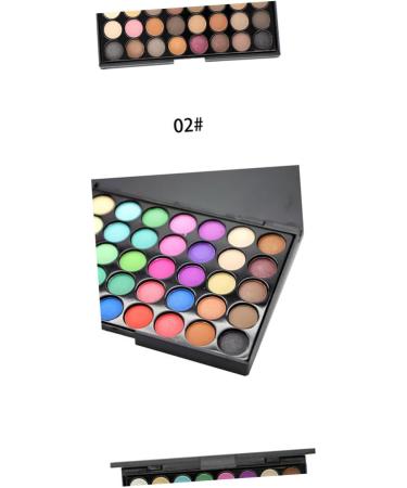 Beavorty 2pcs 40 Eyeshadow Girls Pallet Shadow Cosmetic Pearly Colors Ladies Multicolor Lustre for Smoky 1 count (Pack of 1) As Shownx2pcs - Buy Online on GoSupps.com
