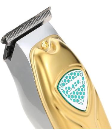 Premium Gold Hair Clippers for Men - USB Rechargeable Electric Hairdresser & Carving Scissors - Buy Online on GoSupps.com