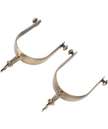 ZJchao Salmue Horse Spurs West Cowboy Horse Boot Spurs Decoration Western Spurs Rust Proof Toxic Free Vintage Zinc Alloy Horse Spurs with Gear for Men - Buy Online on GoSupps.com