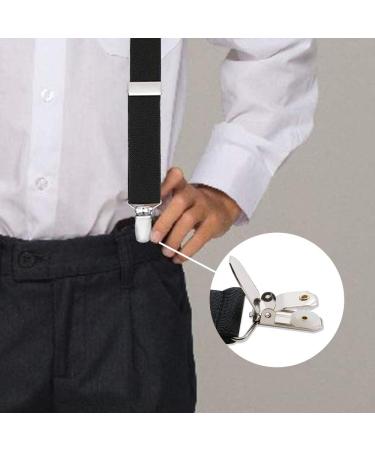 Buyless Fashion 2.5 cm Strong Metal Clips for Braces Pack of 8 | Durable & Stylish International Shipping Available - Buy Online on GoSupps.com