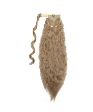 Sego 50cm Wavy Ponytail Extension - Curly Synthetic Hair in Sandy Blonde - Perfect for Braid & Cornrow Styles - Buy Online on GoSupps.com