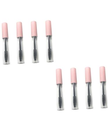 FOMIYES 8 Pcs Air Traffic Control Eyelash Cream Tubes Refillable Bottles Refillable Mascara Tubes Refillable Tubes Refillable Eyelash Tubes DIY Mascara Tubes Creative Tubes Mascara Bottles 1 g (Pack of 1) Pinkx2pcs