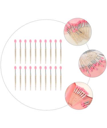 20pcs Silicone Lip Brush Set | Makeup Applicator for Lipstick & Eyeshadow | Durable & Easy to Use - Buy Online on GoSupps.com