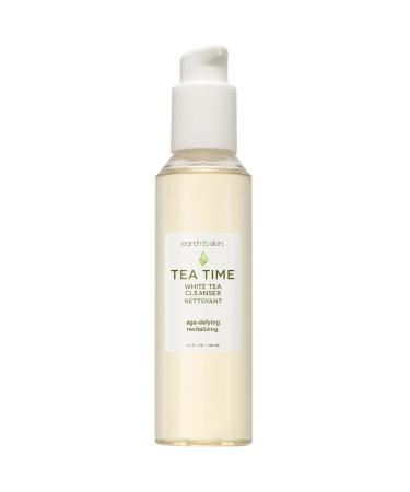 Earth To Skin Tea Time White Tea Anti-Aging Face Cleanser (4.7 Fl Oz)