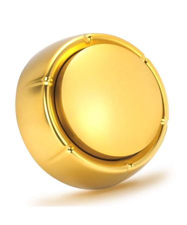 Cover Easy Button Recordable Sound Talking Button Custom Dog Speech Training Buttons Talking Sound Buttons 30 Seconds Record Button - Newest Color- Gold