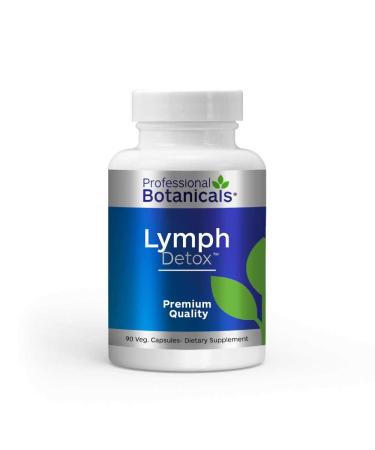 Professional Botanicals - Lymph Detox All-natural Vegan Lymphatic Drainage Detox Cleanse support Supplement - 90 Vegetarian Capsules - Buy Online on GoSupps.com