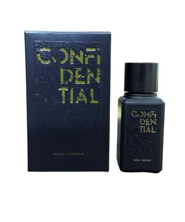 Paris Corner Confidential Edp Unisex Eau de Parfum Fragrances Scent Unisex 3.4 Fl Oz Perfumes