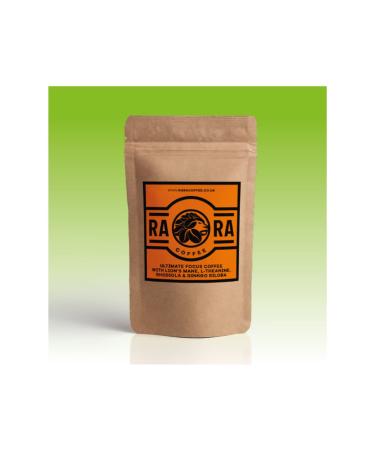 RARA COFFEE Ultimate Focus Coffee - 50g - Arabica Instant Coffee blend with Lion's Mane L-Theanine Rhodiola & Ginkgo Biloba (20 servings)