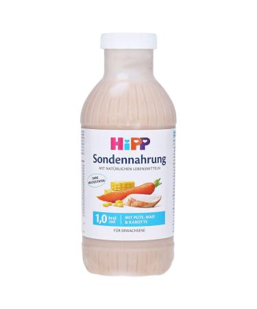 Hipp tube feeding normocaloric turkey corn & carrot milk-free 1 kcal/ml item no. 2630-02-E pack of 500ml