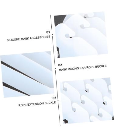 Minkissy 15 StK Adjustable Mask Bracket Ear Protection - Removable Face Cover Handles & Rope Extension Buckle for Comfortable Mask Wear - Buy Online on GoSupps.com