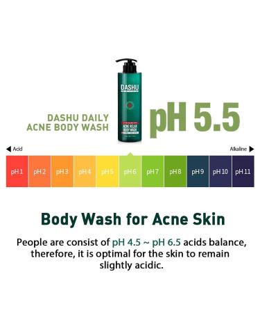 Dashu Daily Acne Relax Body Wash 16.9fl oz - Cooling Acne Treatment - Buy Online on GoSupps.com