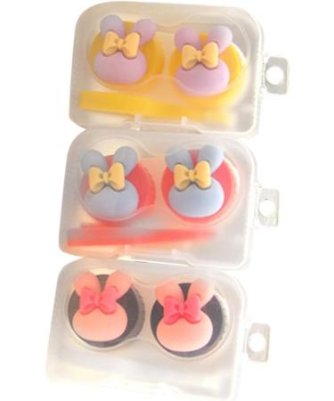 Solustre 6-Piece Portable Glasses Box Set - Lens Holder & Contact Lens Case for Travel | Durable PP Colored Containers - Buy Online on GoSupps.com