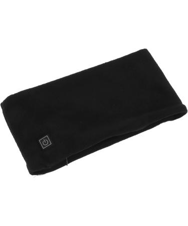 Shop Heated Neck Gaiter Adjustable Winter Neck Warmer Soft & Cold Resistant for Outdoor Use Black - Buy Online on GoSupps.com
