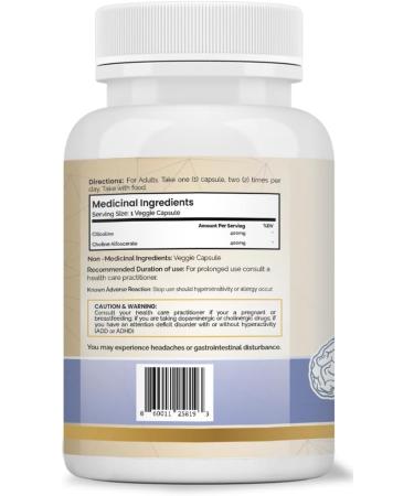 Alpha GPC + Citicoline Support Cognitive Function 60 ct - Buy Online on GoSupps.com