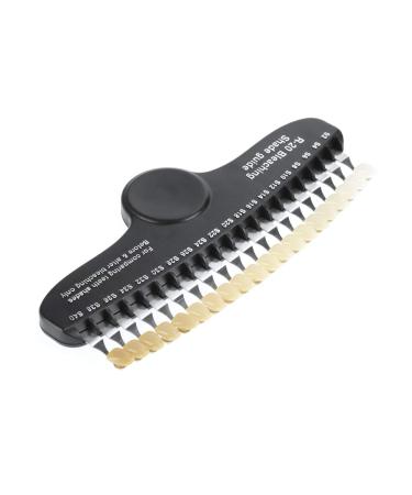 20 Color Dental Teeth Whitening Shade Guide - Professional Porcelain Bleaching Chart with Mirror for Optimal Results - Buy Online on GoSupps.com