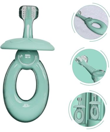 Healvian 3-Sided Manual Toothbrush for Babies | Soft Bristle Training Toothbrush for Gentle Cleaning - Buy Online on GoSupps.com