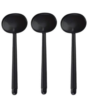 SUPVOX Occluder for Eyes Vision Test Plastic Optician Instruments 3 Pieces (Black)