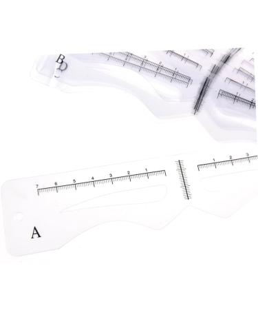 Beavorty 1 Set Ladies Suits Eye Brow Shaping Kit Brow Stencil Eyebrow Card Miss Balance Eyebrow Pencil - Buy Online on GoSupps.com