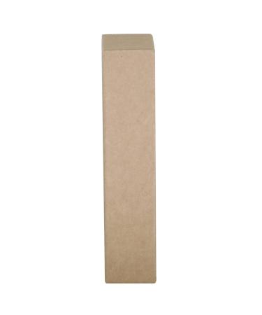 Papier Mache Paper Mache Letter I  7 Size  Brown