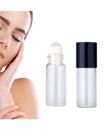 Plus Po roll on empty essential oil Perfect for essential oils for trips and at home roller ball bottles ink roller bottles for essential oils black