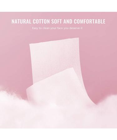 GothicBride 1000PCS Thin Rectangle Cotton Pads for Makeup Removal - 1000 Count (Pack of 1) - Buy Online on GoSupps.com