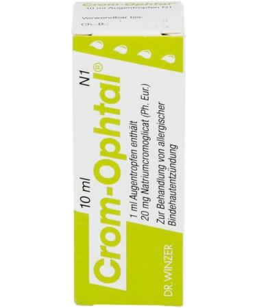 Crom Ophtal Eye Drops - Best Allergy Relief | Fast Shipping Worldwide - Buy Online on GoSupps.com