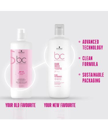 Schwarzkopf Professional Bonacure Color Freeze pH 4.5 Micellar Sulfate-Free Shampoo - Best for Color-Treated Hair - Shop Internationally - Buy Online on GoSupps.com