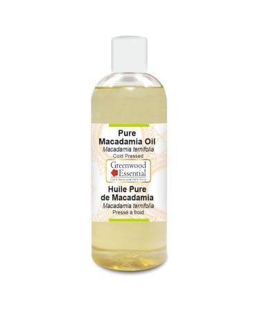 Greenwood essentielle Pure Macadamia Huile (Macadamia ternifolia) Naturelle Th rapeutique Qualit Froid Press e 200ml (6.76 oz)