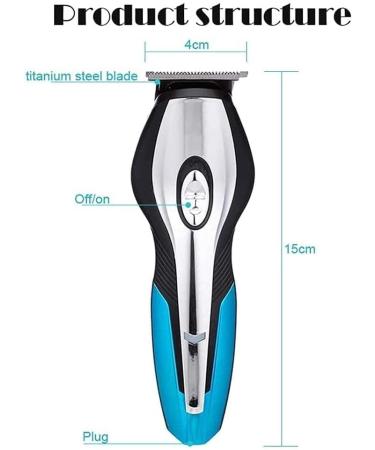 Professional Hair Cutting Kit - 6 in 1 Electric Clippers & Trimmers for Men - USB Rechargeable Grooming Tool - Buy Online on GoSupps.com