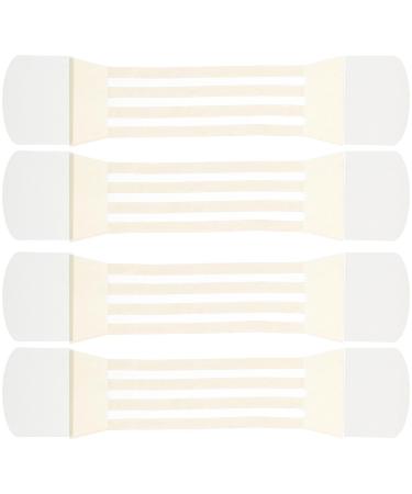 PACKOVE Bande de Lifting Cutan du Cou Invisible Peau Beige Kit Adh sif lastique de Raffermissement pour Femme et Fille Lissant Rides et Rehaussement Visage Cou Soin Confort Longue