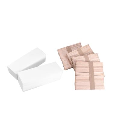 Fomiyes 800 PCS Cotton Clutch Towels - Professional Hair Remover Strips for Salon Use | Durable Wax Booth Bamboo Cloths - Buy Online on GoSupps.com