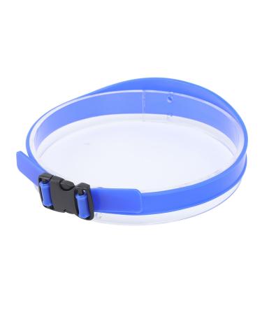 Eeneme DIY Hair Trimming Template Haircut Band Breathable Curved Degion Silicone Home Hair Trimming Guide for Boys Men (Blue)