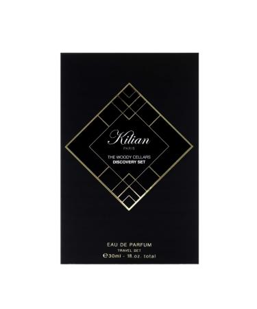 Kilian Limited Edition The Woody Cellars Discovery Set Eau De Parfum - Travel Set - Straight to Heaven white cristal/Intoxicated/Sacred Wood/Black Phantom Memento Mori - Buy Online on GoSupps.com