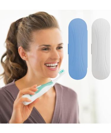 Buy Cdemiy 2-Piece Electric Toothbrush Travel Case | Universal Portable Etui for Oral-B Pulsonic Slim | Ideal for Travel & Camping - Buy Online on GoSupps.com