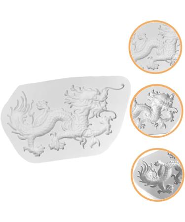 STOBOK Mold Chocolates DIY Chocolate DIY Baking Mould Chocolate Mould Baking Tool Chocolate Making Tools Silicone Baking Supplies Fondant Making Dragon Shape Fondant Cake Fudge Silica Gel - Buy Online on GoSupps.com