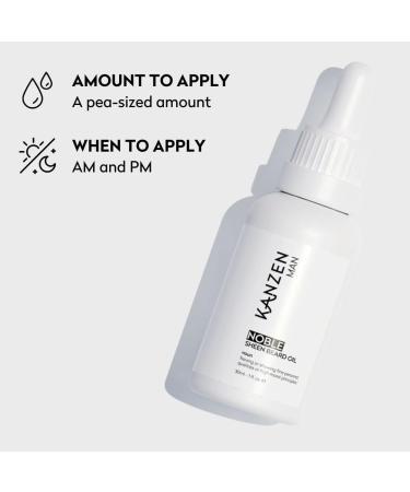 Kanzen Man Noble Huile Barbe 30 Ml Huile Barbe Premium Pour Adoucir Hydrater Et Soigner Pour Des Poils Du Visage Plus Sains - Buy Online on GoSupps.com