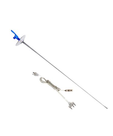 gangtiehun Fencing Foil Electric Sword Weapon for Adults and Children, Durable and Lightweight, Stainless Steel with Anti-Slip Handle (Adult foil)