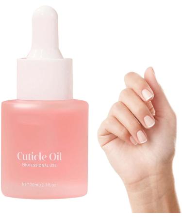 Nictules Cuticle Oil For Nails 27 fl Oz Cuticle Oil With Dropper Cuticle oil for gel nails for dry damaged cuticles stronger nails Spa and hand manicure supplies for Peach - Buy Online on GoSupps.com