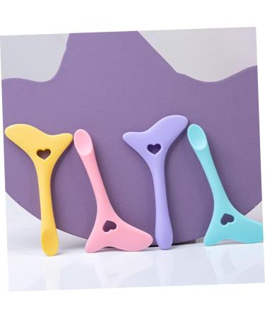 Angoily Eyeliner Aid Eyelash Applicator Eyeshadow Silicone Mascara Applicator Eyeliner Helper Tool Makeup Stamp Silcone Molds Eyelash Tool Silica Gel - Buy Online on GoSupps.com
