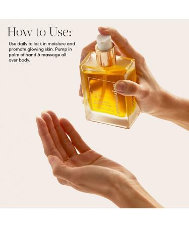 Evereden Golden Body Serum 3.4 fl oz. | Clean Women's Body Care | Lightweight Body Oil - Buy Online on GoSupps.com