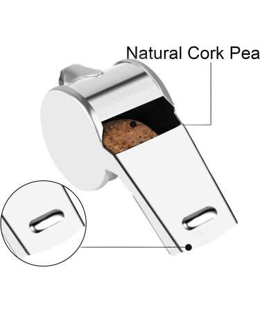 Jaimela Stainless Steel Whistle with Lanyard - Perfect for Coaches & Referees | Crisp Sound & Durable Design - Buy Online on GoSupps.com