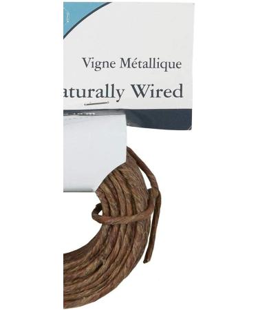 Darice Vine Covered Craft Wire Rope - Rustic Wedding Crowns & DIY Projects - 50ft Brown - Buy Online on GoSupps.com