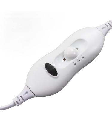 145 x 65 cm Electric Heating Pad | Ultra-Soft Electric Blanket Throw | International Shipping - Buy Online on GoSupps.com