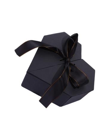 GRIRIW Heart Decor Box Box Wedding Decoration Heart Jewelry Cabinet Floral Storage Case Bow Tie Chocolate